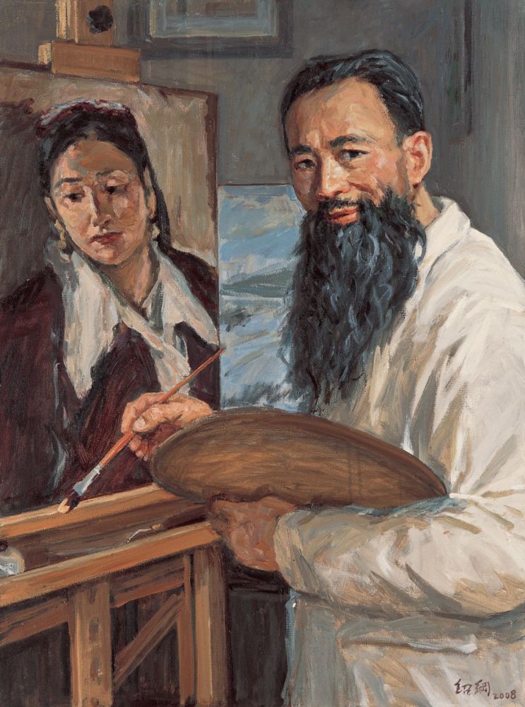 《爱国画家司徒乔》油画《璀璨天使》油画《霓裳时尚》油画《轻骑待发