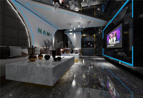 设计师黄敏作品赏析广元市纳美汇派对ktv