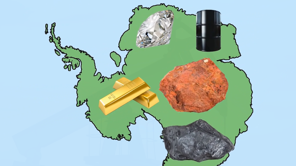 而南极洲就是一块聚宝盆,大量的油气和煤炭资源尚未开发,预计这里将会