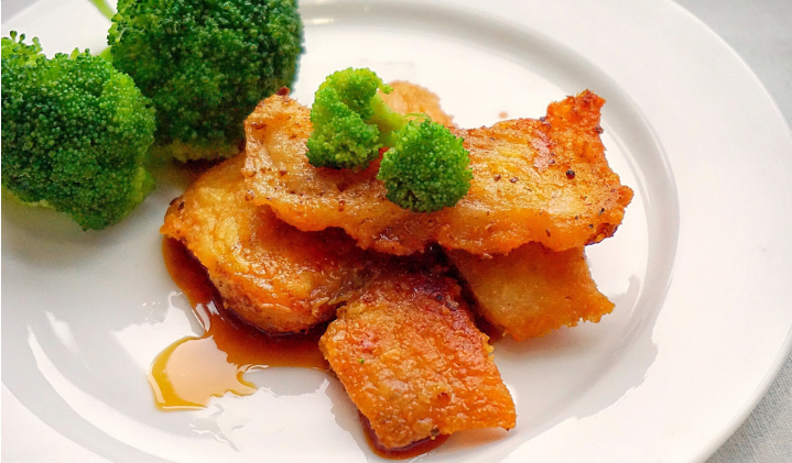 巴沙鱼柳煎着吃,肉质滑嫩,香酥软糯