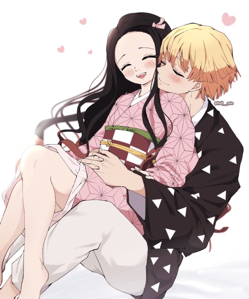 漫画我妻善逸和弥豆子的婚后日常善逸面对祢豆子不再害羞