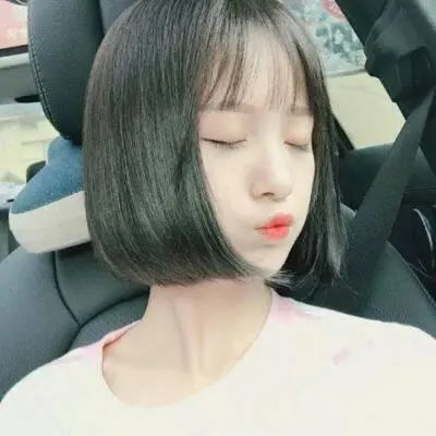 短发精选女生头像