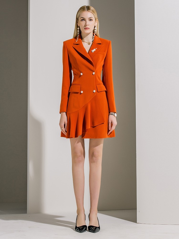 2021春新款时尚名媛轻奢职业收腰裙