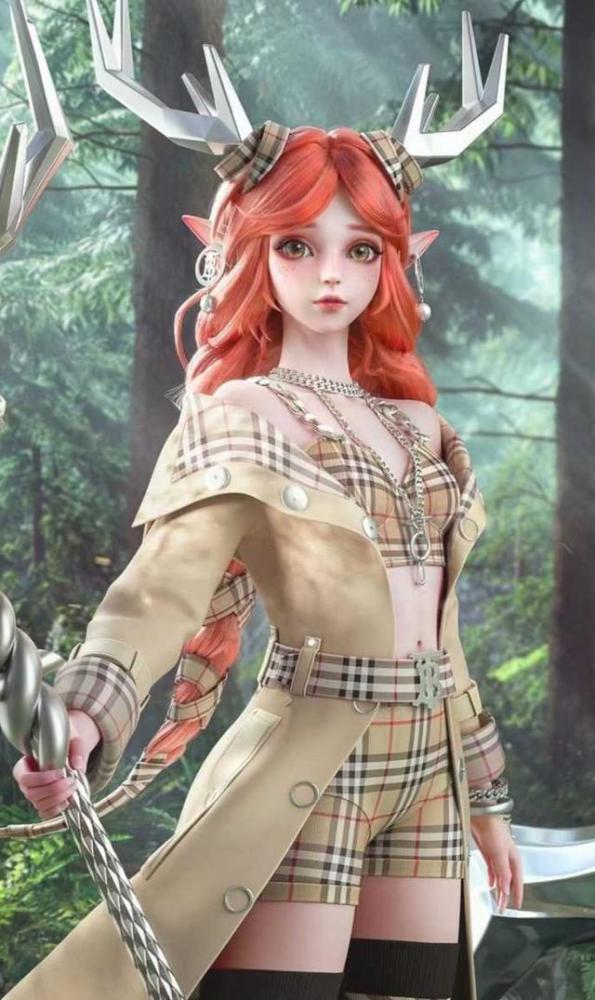 burberry 创意总监亲自为王者荣耀英雄"瑶"打造新皮肤