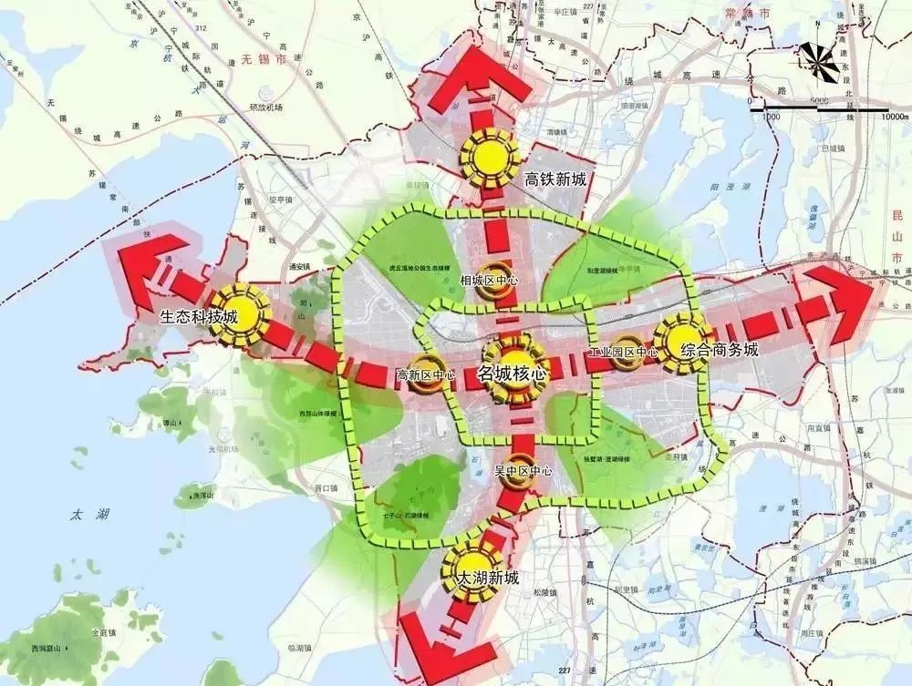 相城区-高铁新城高新区-科技城吴中 吴江-太湖新城苏州工业园区-综合