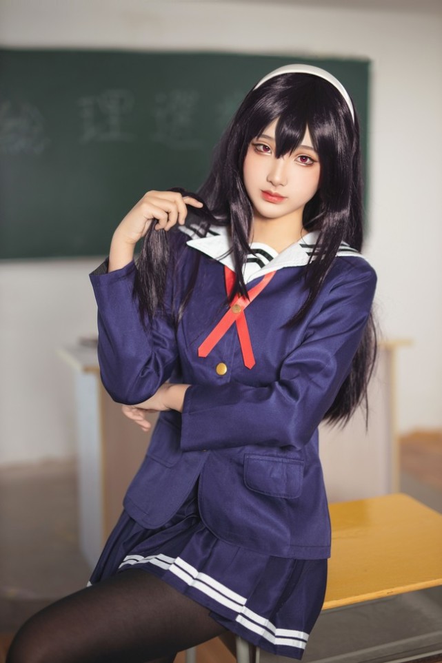 路人女主的养成方法霞之丘诗羽cosplay