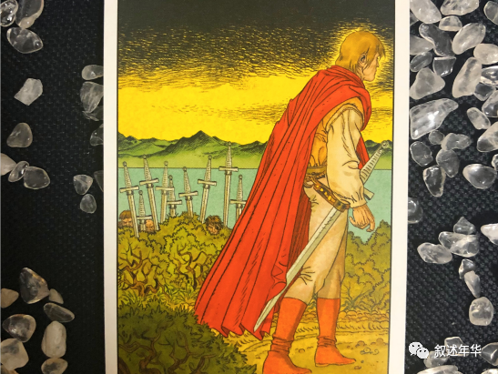 听故事学塔罗系列宝剑十致命一击往往来源于自己