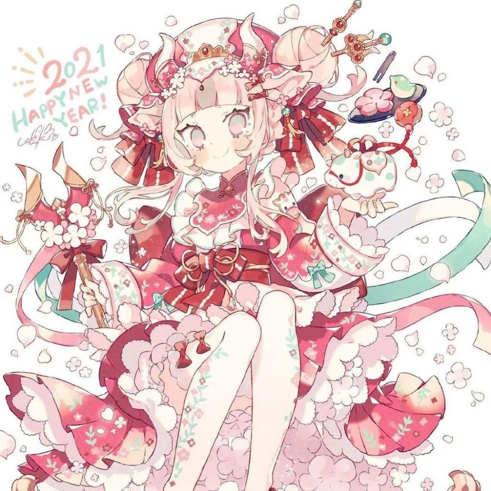 微信头像可可爱爱日系圆圆脸动漫女生头像