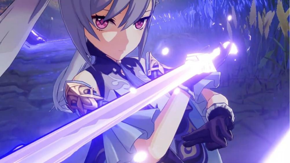 原神大招二十三万伤害绿剑流刻晴新版本打法的曙光