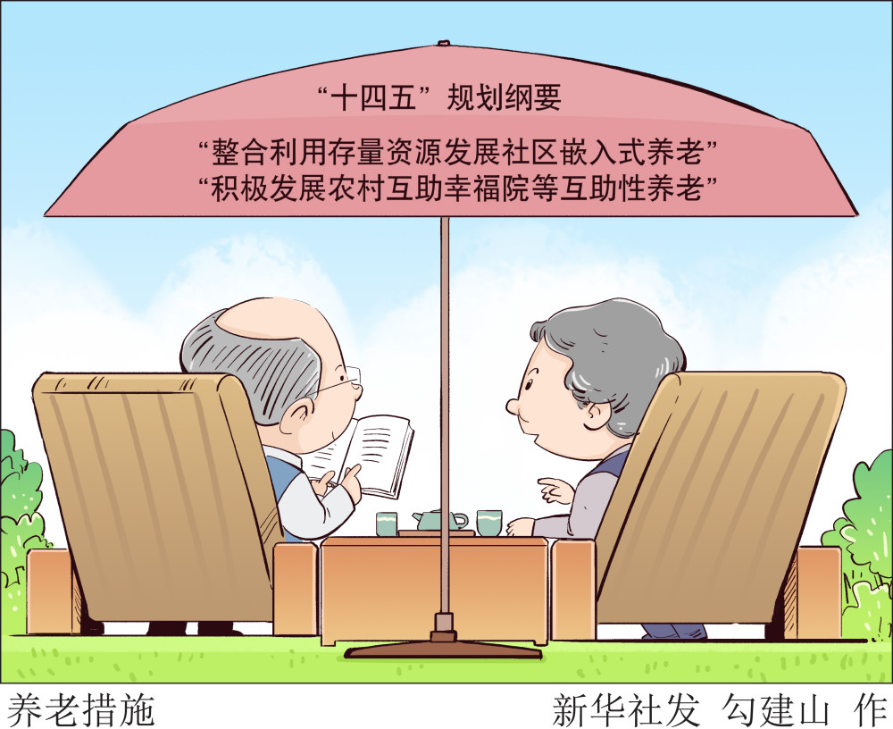 图表漫画展望十四五养老措施