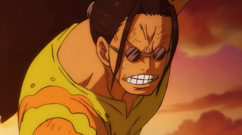 而光月御田的对手则是,罗杰海贼团的三把手贾巴,两人打得有来有回