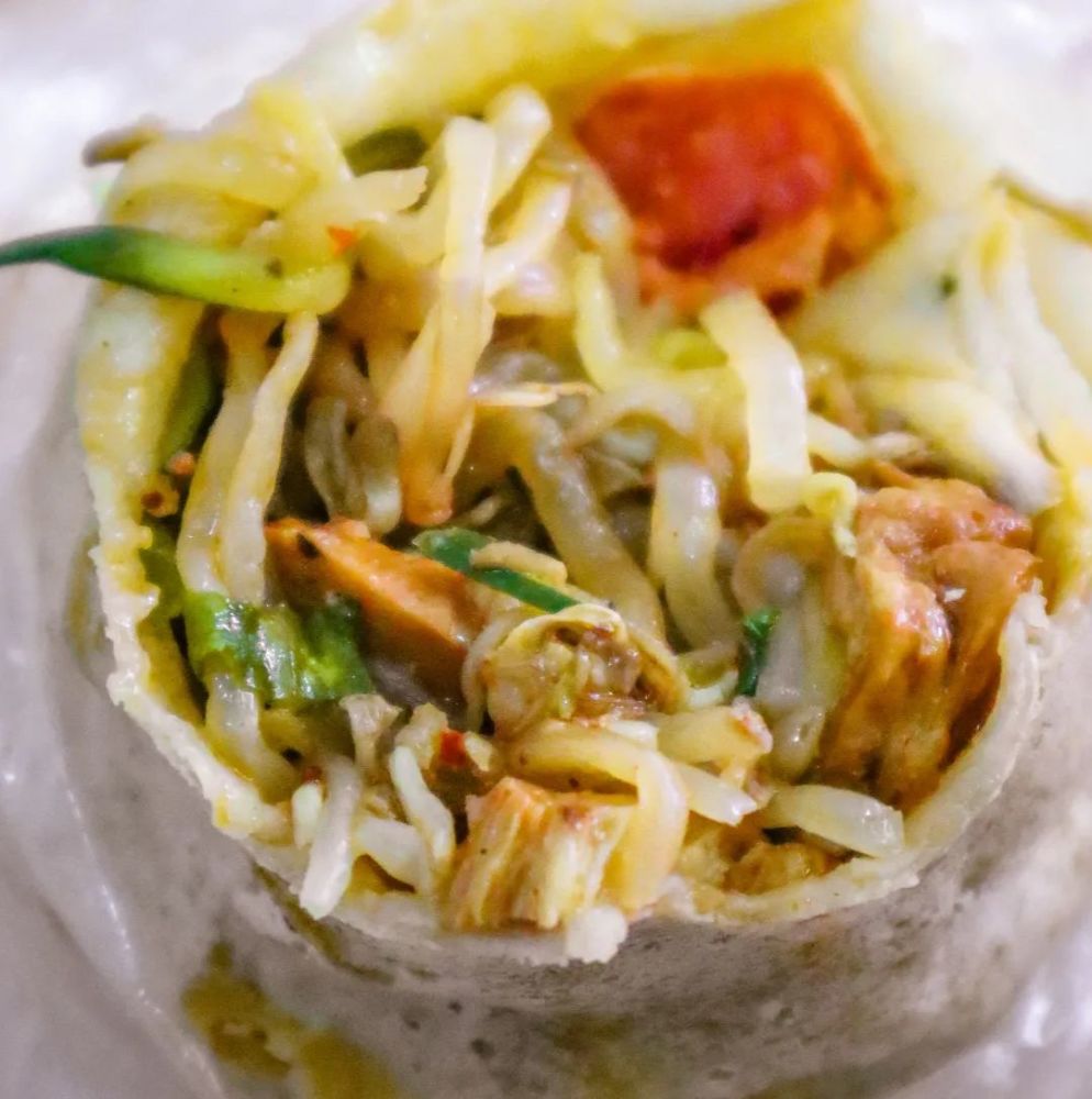 在七浦路火了八年的"阜阳卷馍",一个两斤重!_腾讯新闻