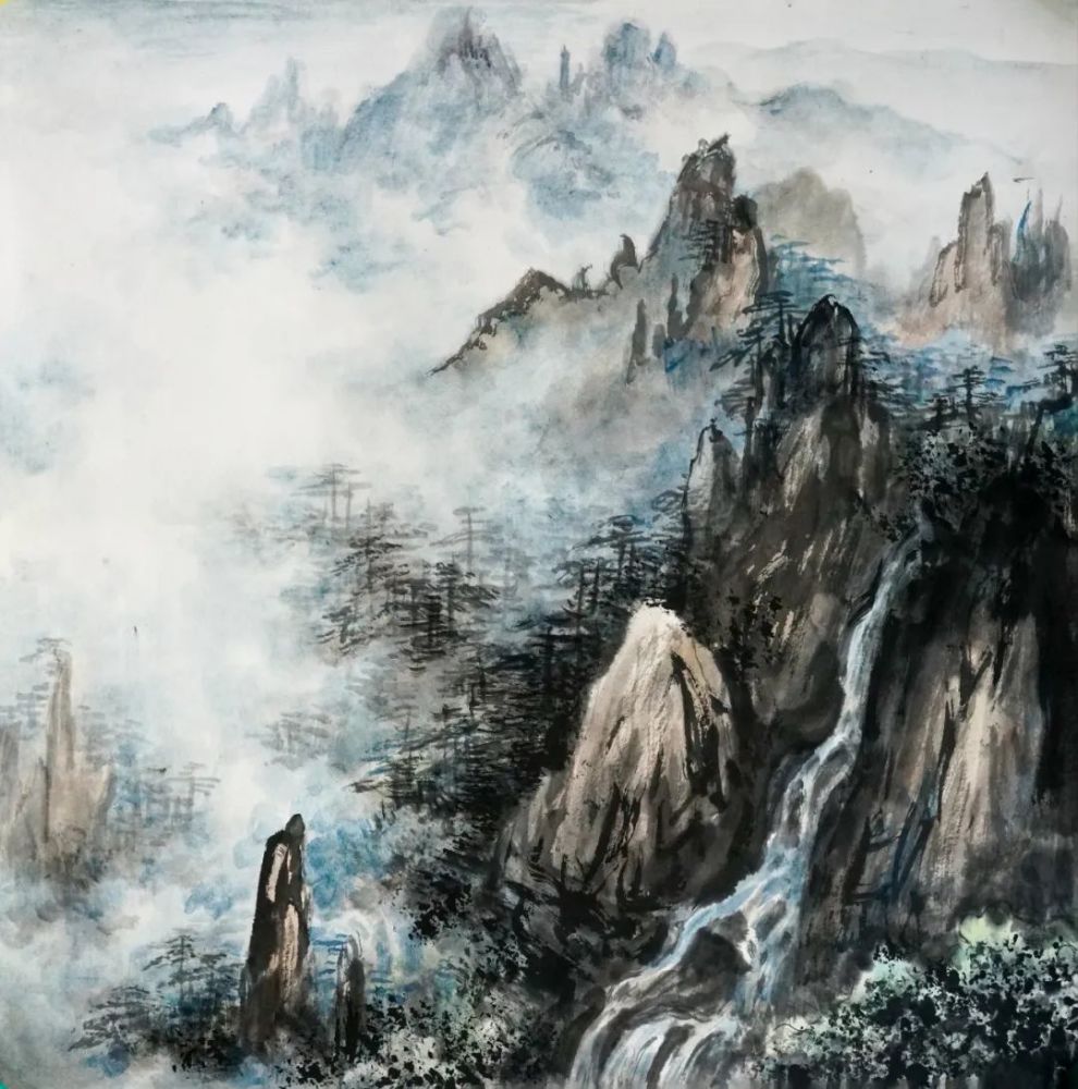 风范|现代彩墨山水画的万千气象——记当代著名画家糜天寿