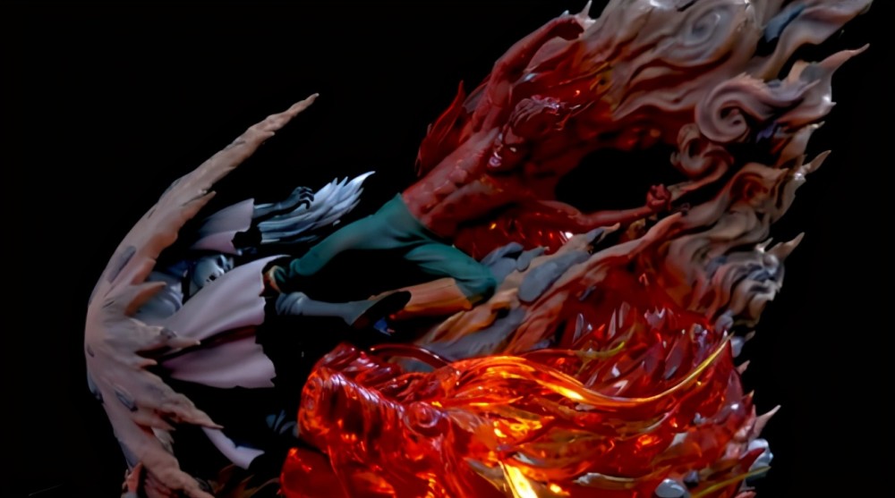 小哥晒迈特凯死门手办,看到宇智波斑的表情,明白为什么称他为最强了