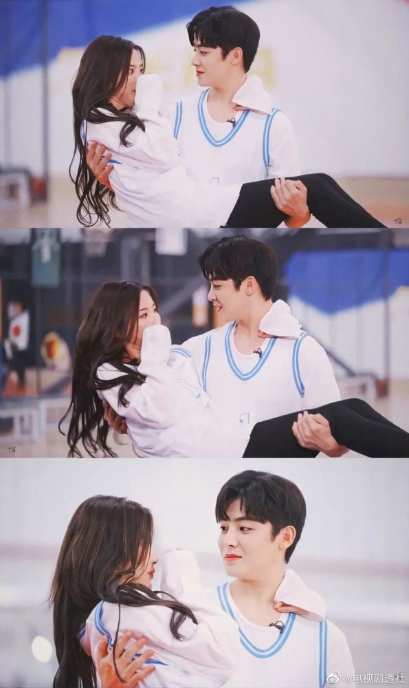 杨超越和侯明昊真的没有"假戏真做"吗?我不信啊!_腾讯新闻