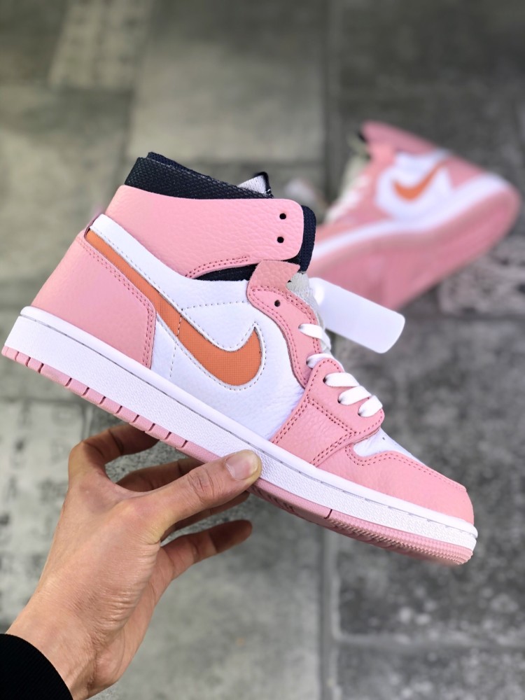 air jordan 1 high zoom cmft浅粉乔丹篮球鞋