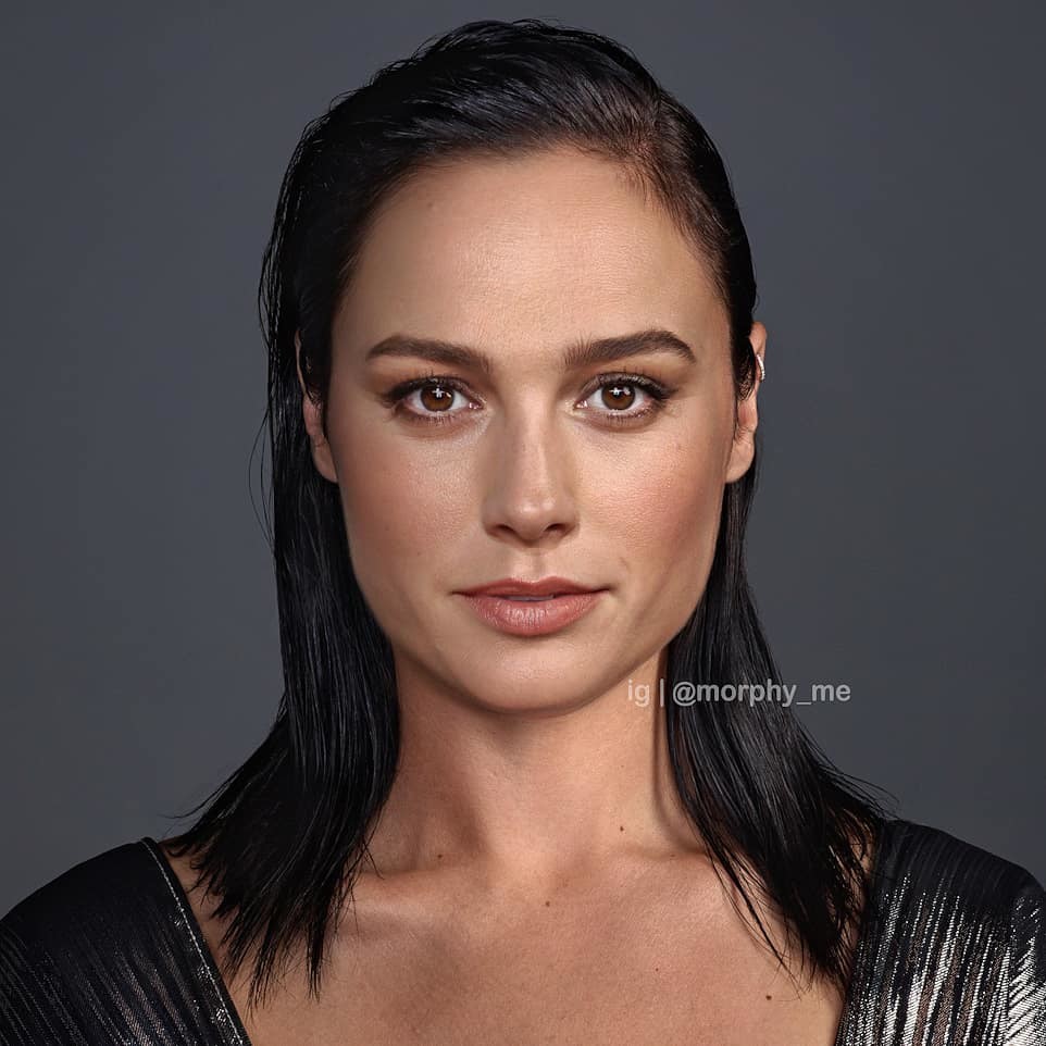 外国网友ps两个长得很像明星的脸合成后毫无违和感