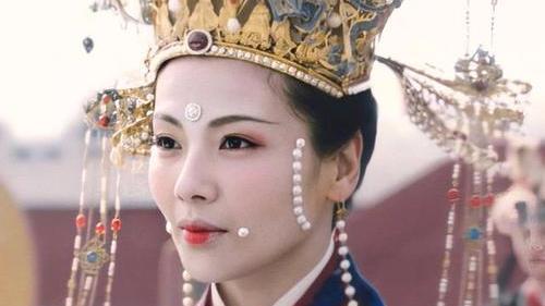 来看一下她在《大明宫词》的状态,颜值还是在线的.