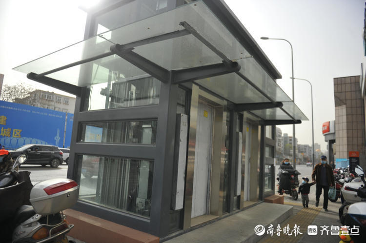 济南泺文路地下人防工程主体建成,出入口亮相