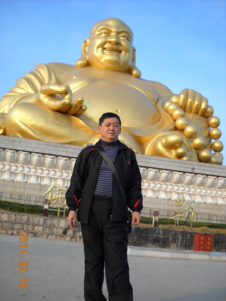 北海行15云南弥勒县锦屏山上弥勒大佛