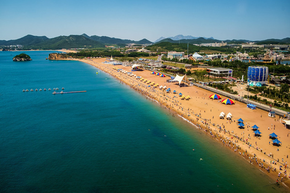 金石灘景區:有海水浴場,有