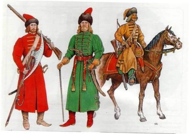 17世纪沙俄军装图片