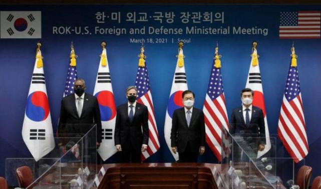 报道称,虽然美韩在会谈后的联合声明中没有提及,但美国加大了对中国和