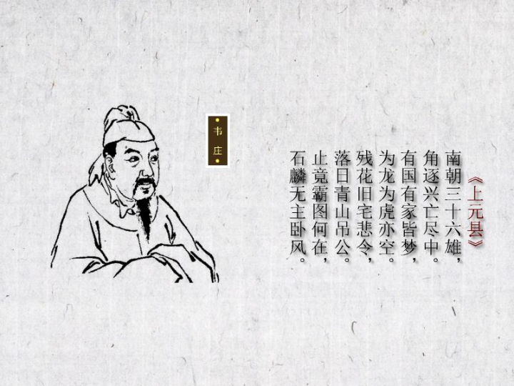 约910年),字端己,汉族,长安杜陵(今中国陕西省西安市附近)人,晚唐诗人
