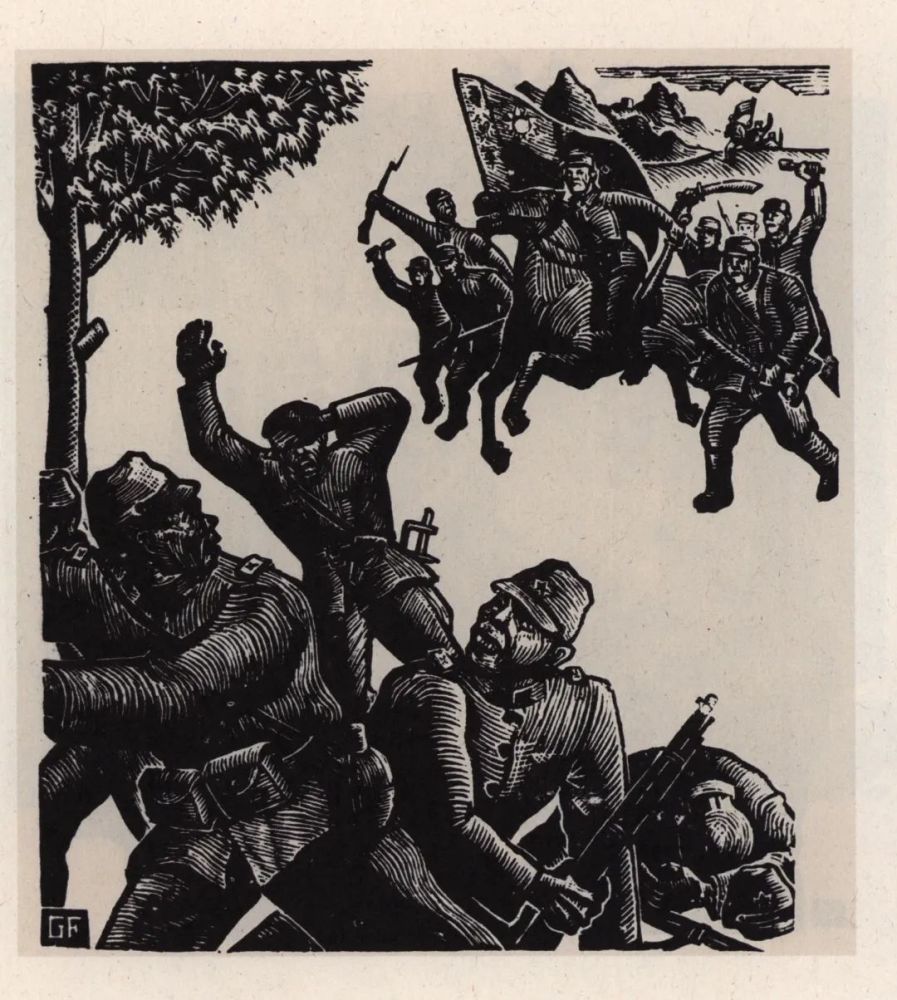 八路军怎样取得平型关大捷美术经典告诉你