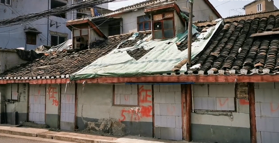 上海楊浦區百年老街區,房屋低矮有些破舊,即將拆遷只剩記憶_騰訊新聞