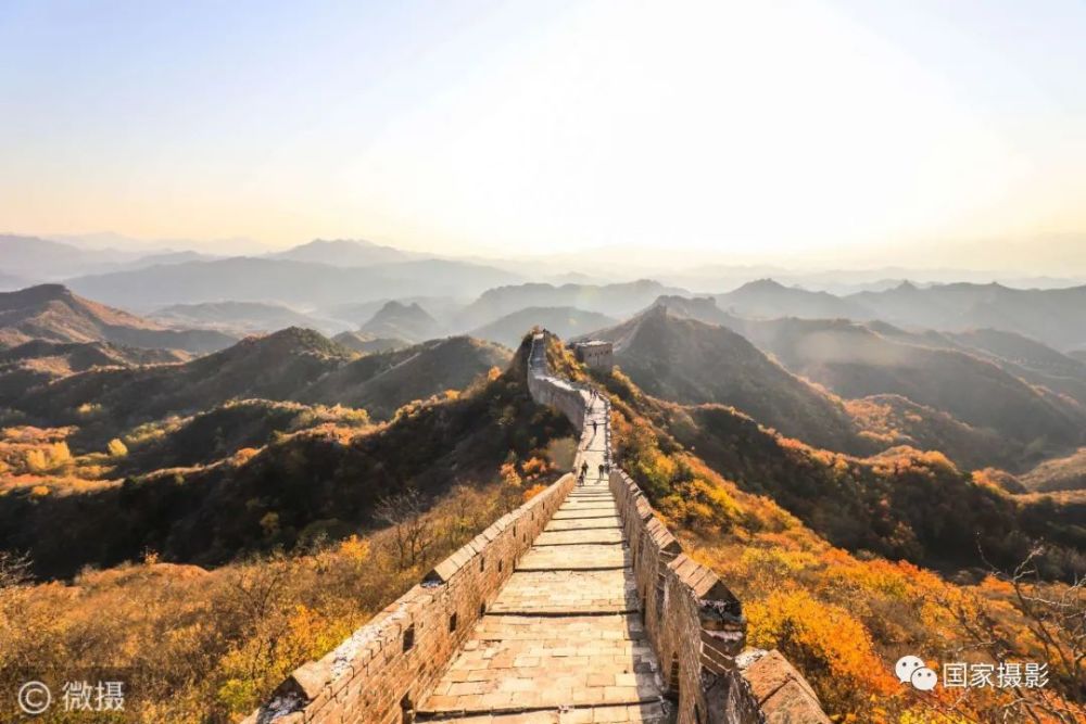 "微摄"摄影号推荐丨万里长城金山独秀