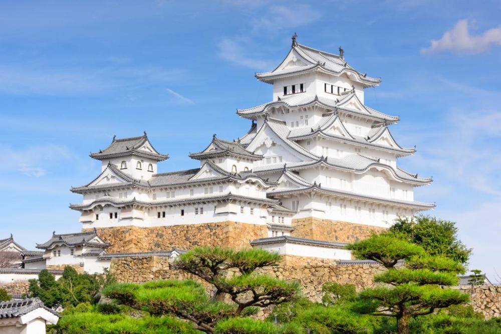 姬路城 日本有名的优雅宫殿 更是赏樱的好地方 腾讯新闻