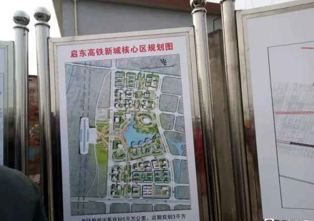 重磅启东高铁新城规划来了就在北新镇境内