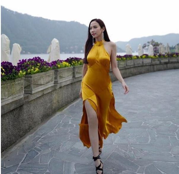 42岁泰国不老女神aump坚持健身的她看起来和24岁没差身材超赞