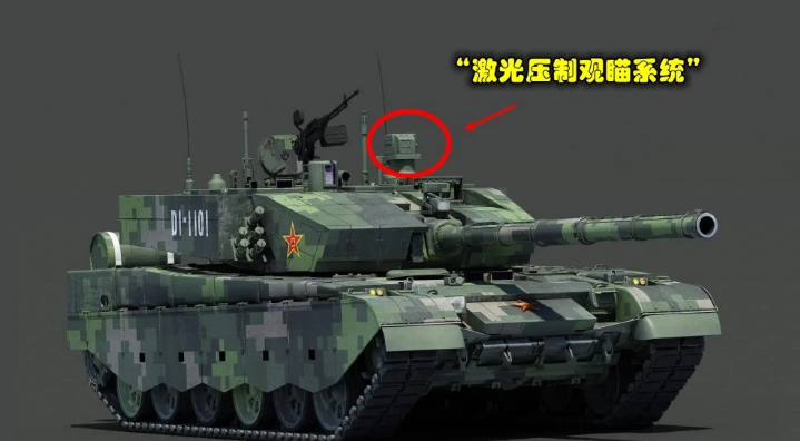 央视揭秘99a坦克激光武器展开实战瞬间摧毁三个目标
