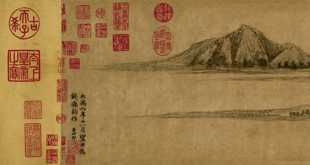 赵孟頫《水村图》:笔砚情犹在,水乡作笑谈