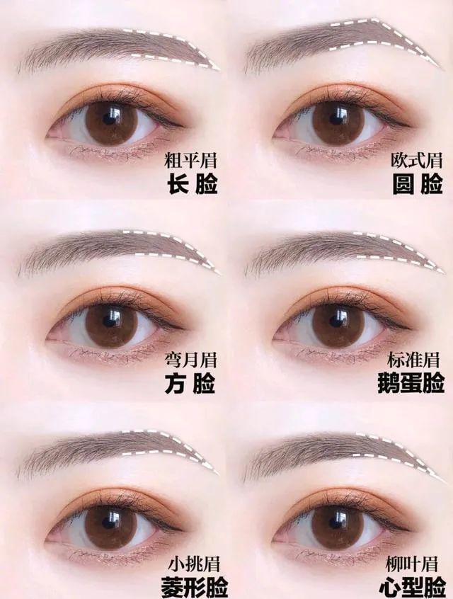 大部分来说亚洲人适合更小,更柔和一点的眉形,修理好眉毛再画眉,可以