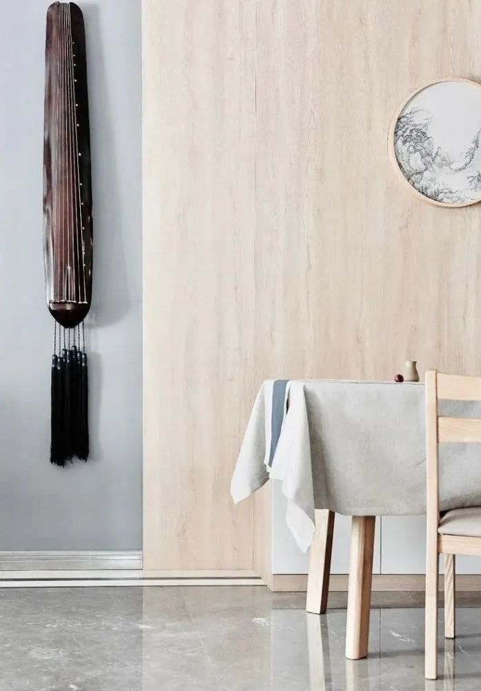 110平三居室,花11万精装房改造,卡座 餐边柜设计,温馨实用!