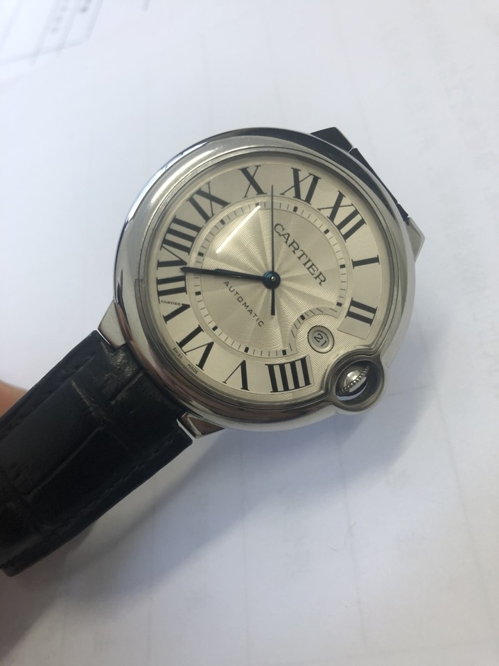 浙江兰溪一块卡地亚蓝气球男表以3.64万元法拍成交,你觉得捡漏了吗?