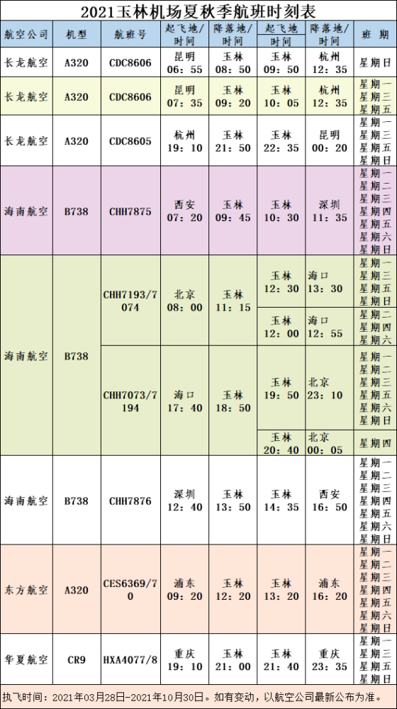 营口飞机航班时刻表(营口机场航班2023)