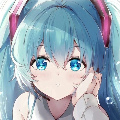动漫女生头像 初音未来系列 动漫女头