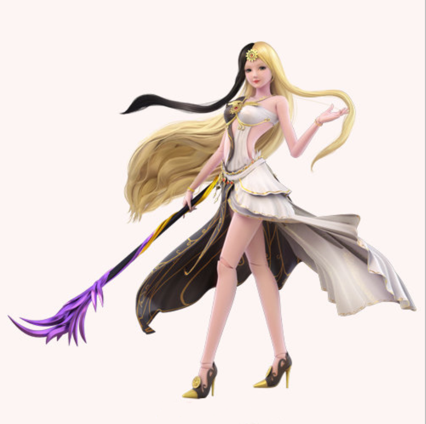 叶罗丽人物鉴赏图第一弹时灵姐妹齐上线光仙子大秀a4腰