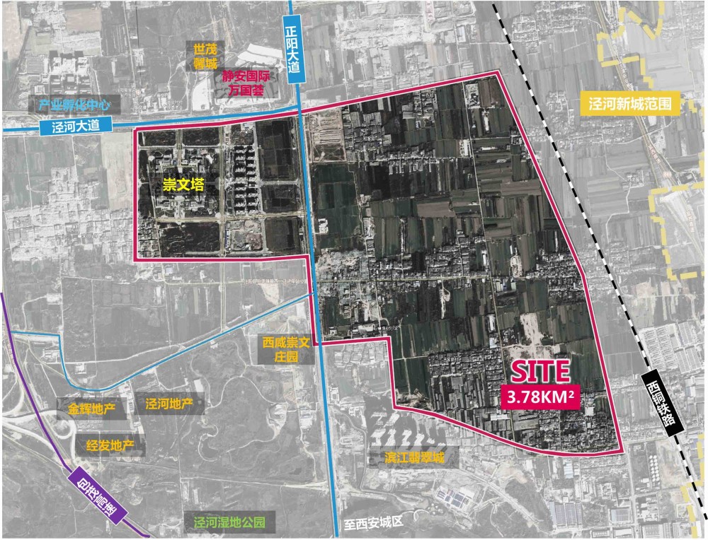 涇河新城崇文塔片區城市設計國際競賽結果揭曉