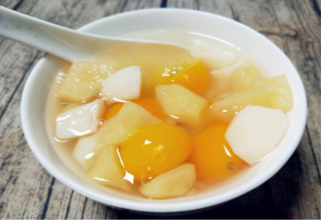 马蹄果|糖水|金桔冰糖|苹果_植物|金桔|荸荠