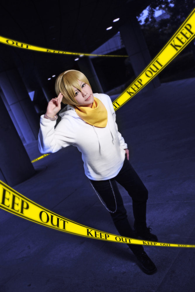 无头骑士异闻录纪田正臣cosplay