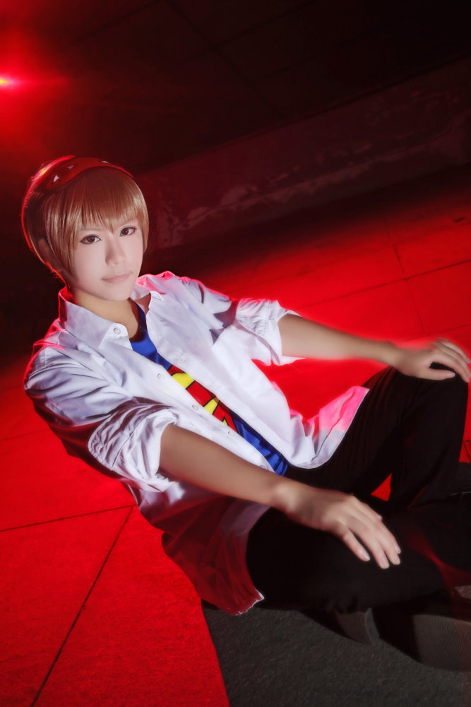 银魂冲田总悟cosplay