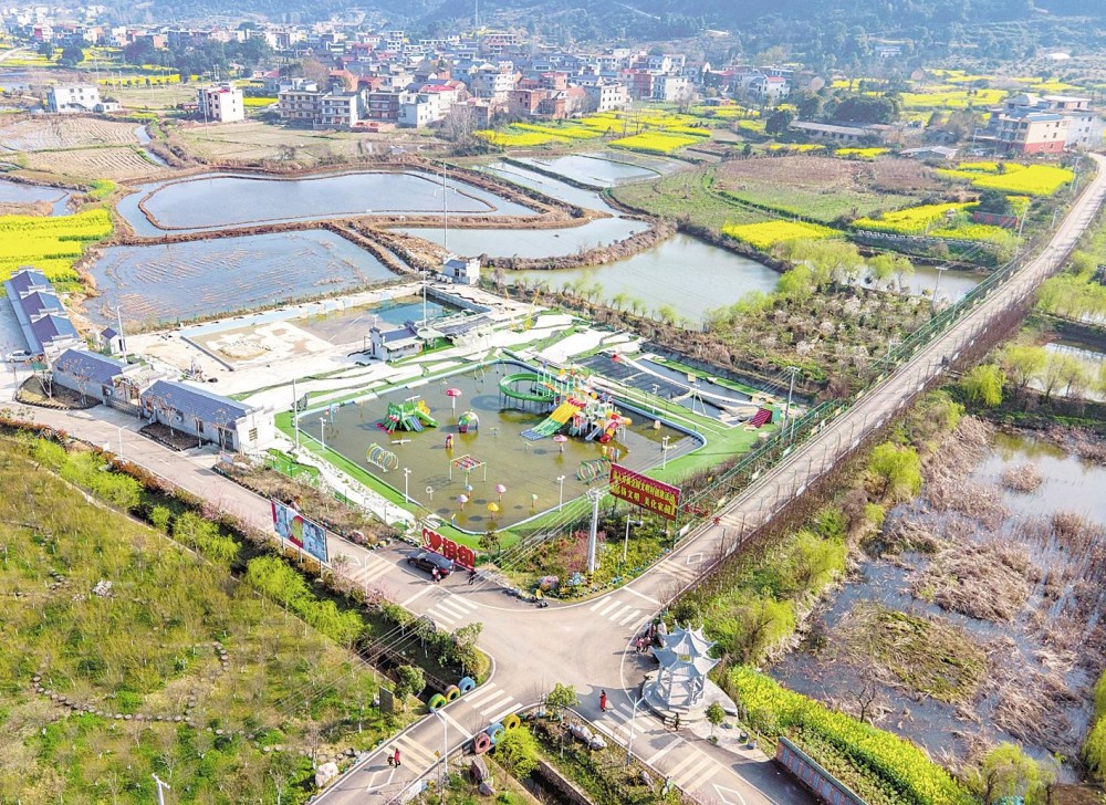 黄颡口镇:来花果村品味诗意乡愁