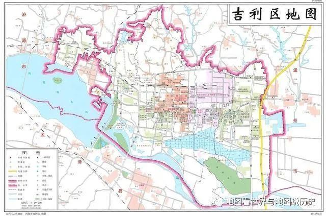 孟津区区划图图片