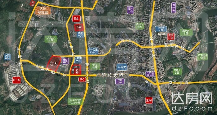 约345亩商业综合体达州马踏洞2宗新地出让将会花落谁家