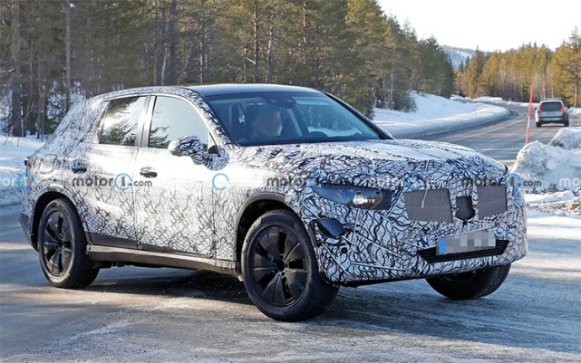 全新奔驰glc谍照曝光